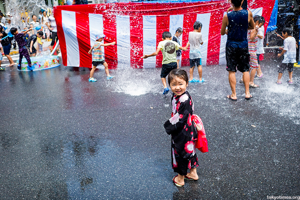 Tokyo summer festival soaking — Tokyo Times