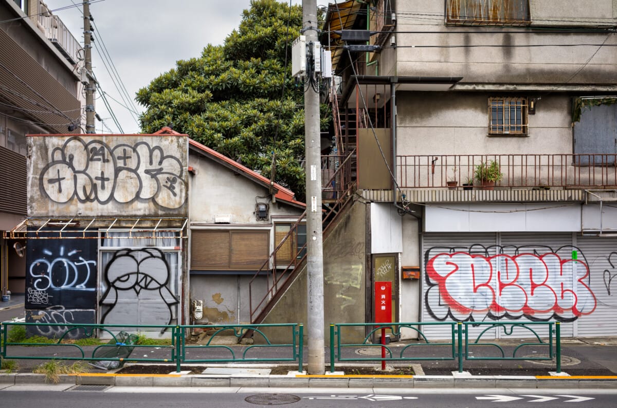 A grittier and comparatively more rundown side of Tokyo