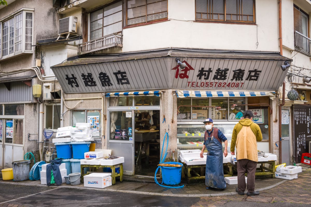 Scenes from the old Japanese resort town of Atami