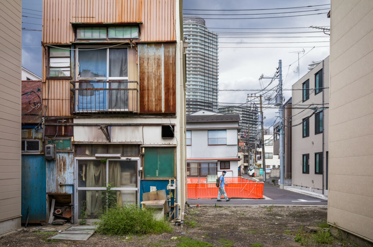 The last remnants of an old Tokyo shopping street