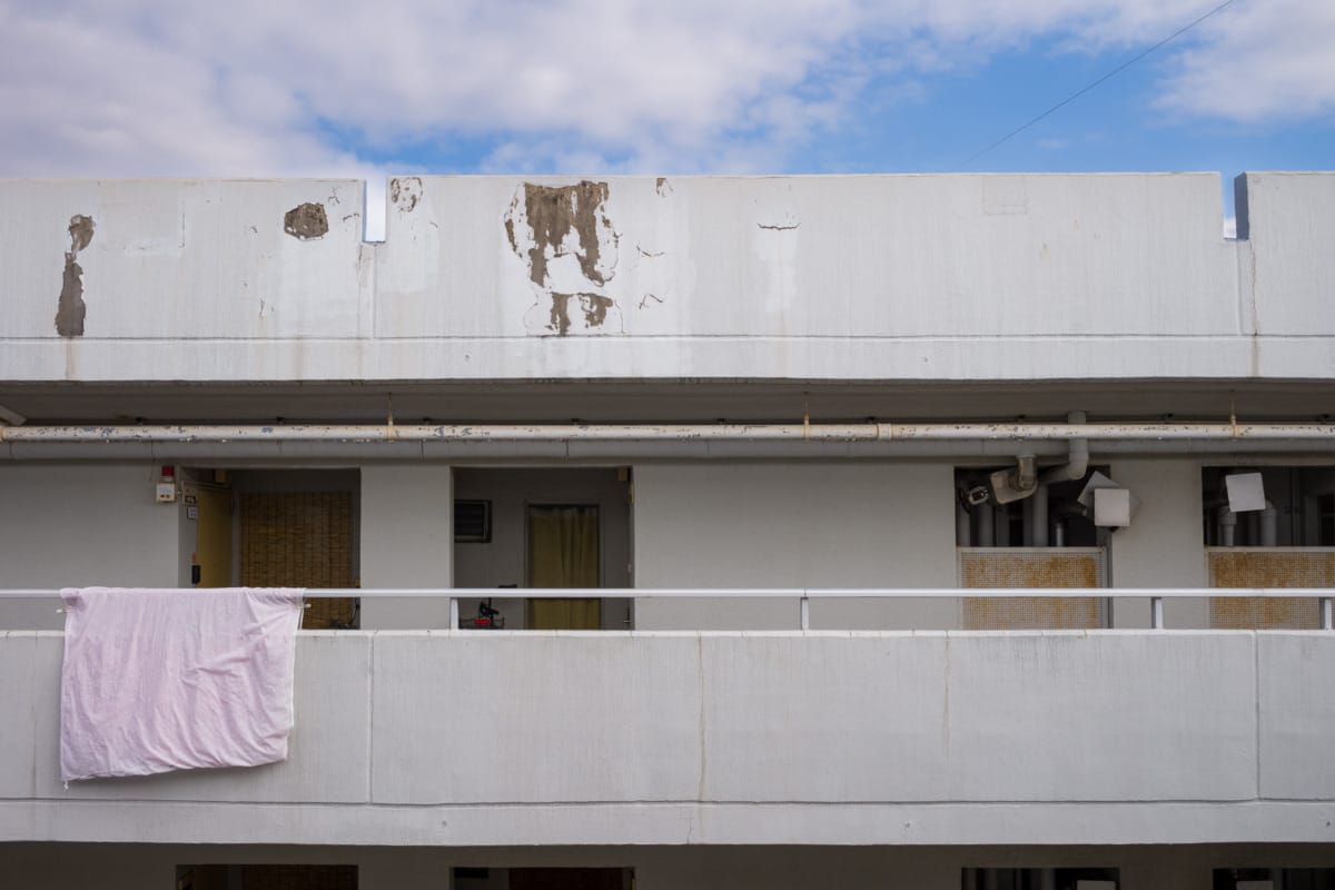 A huge and dated Japanese government housing complex