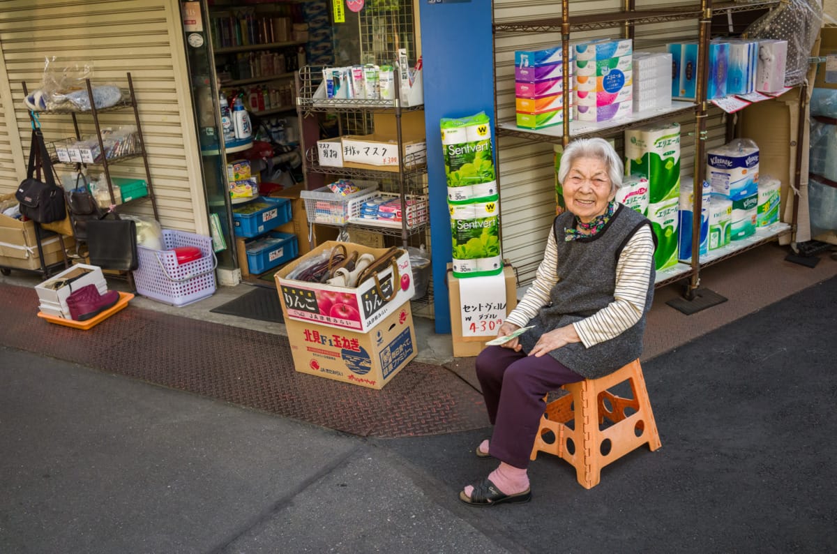 Old and ageing Tokyo