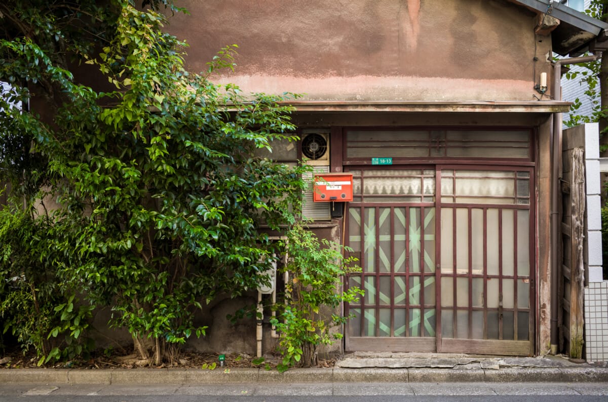 An old Tokyo laundrette, colours and lots of Coca-Cola