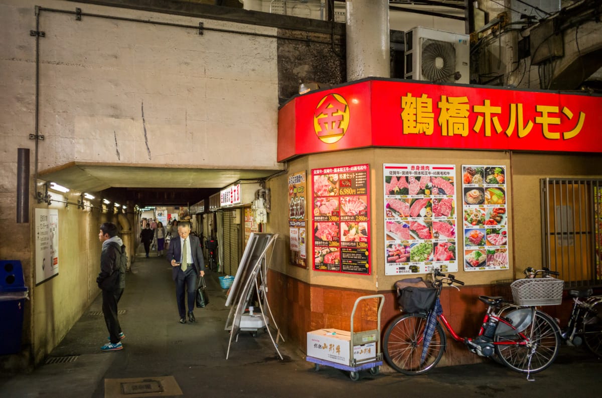 Osaka market scenes