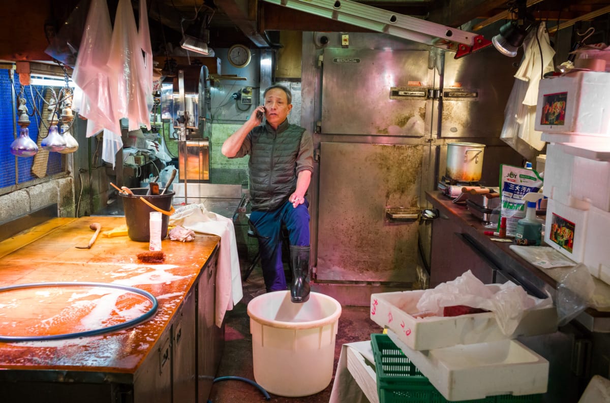 Osaka market scenes