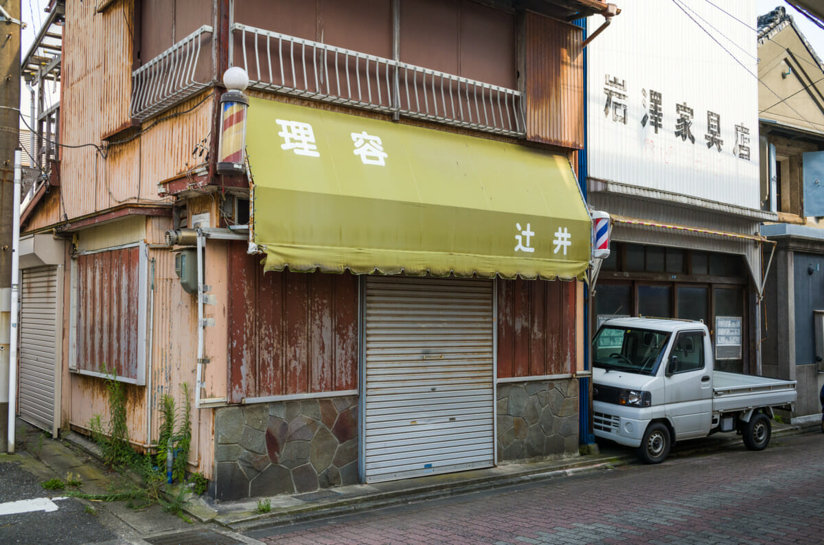 Quiet scenes from a dated Japanese fishing town